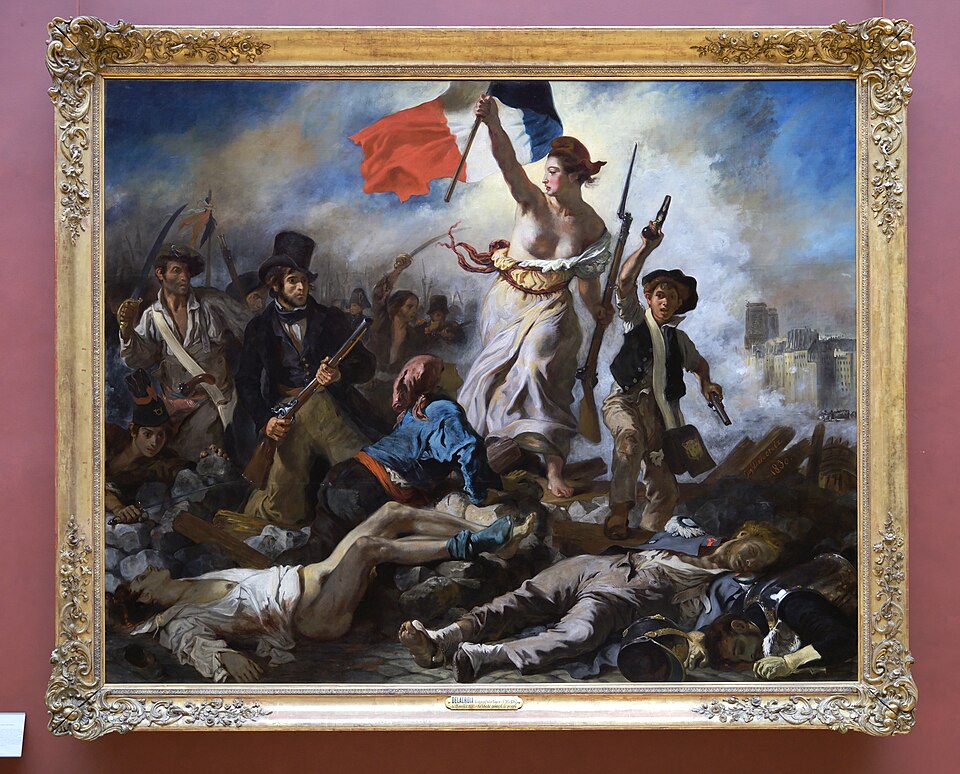 Kunst-Café: Eugène Delacroix "Die Freiheit führt das Volk" (1830)